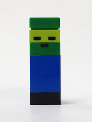 LEGO Minifigure-Micromob Zombie-Minecraft-MIN005-Creative Brick Builders